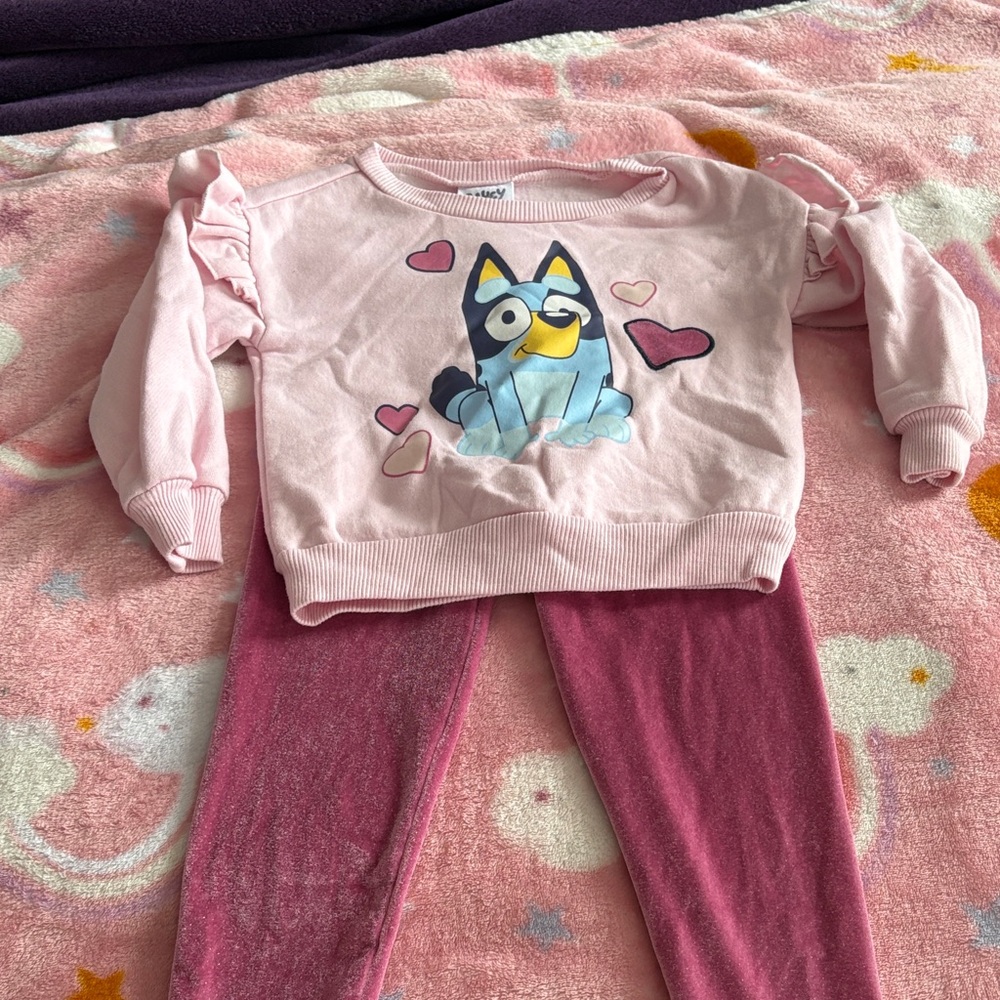 Bluey Valentine set